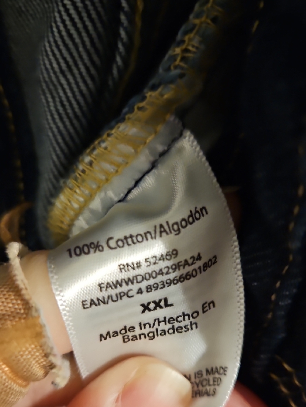 Free Assembly Short Sleeve Jean Midi Dress. In EUC - Picture 5 of 6